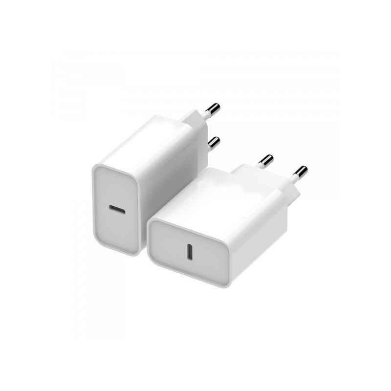 Strāvas adapteris PD Fast Charger 20W White