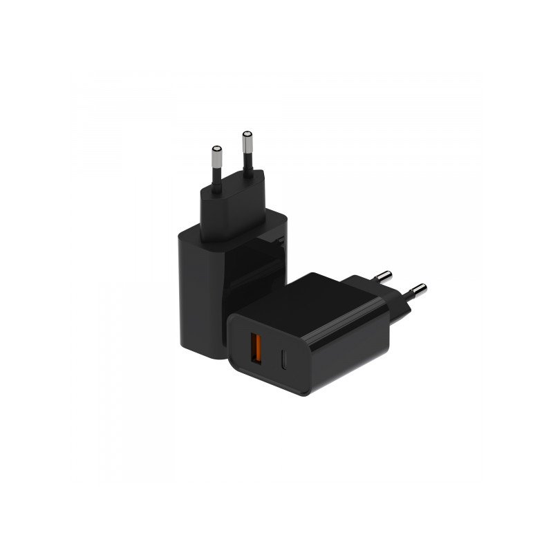 Strāvas adapteris Quick Charger 20W Black