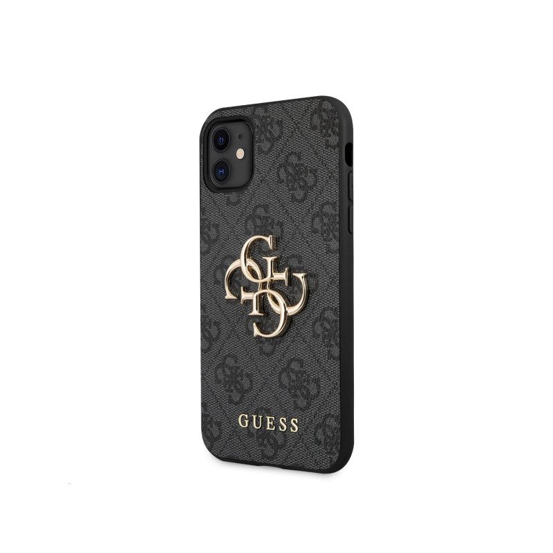Viedtālruņa aizmugurējais vāciņš Apple iPhone 11 4G Metal Logo Grey, With Design