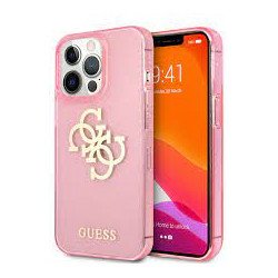 Viedtālruņa aizmugurējais vāciņš Apple iPhone 13 Pro Full Glitter Pink