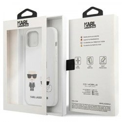 Viedtālruņa aizmugurējais vāciņš Apple iPhone 13 Mini KLHCP13SSSKCW White, With Design