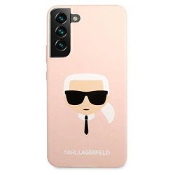 Viedtālruņa aizmugurējais vāciņš Samsung Galaxy S22 Ikonik Karl's Head Pink