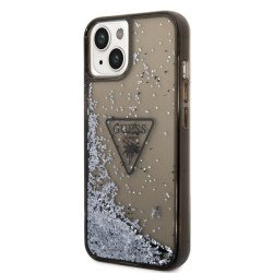 Viedtālruņa aizmugurējais vāciņš Apple iPhone 14 Plus Liquid Glitter Bakr Black