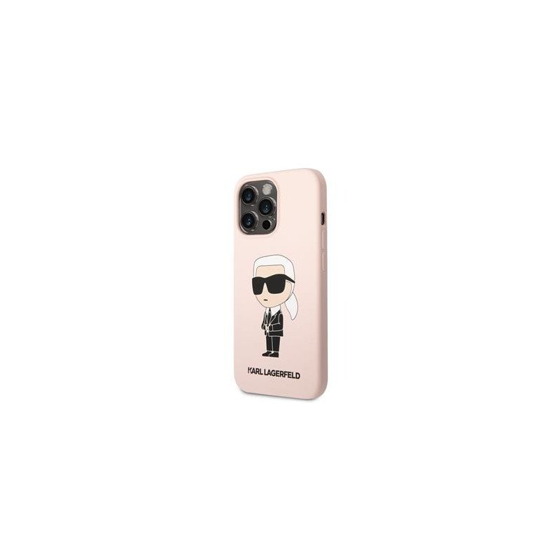 Viedtālruņa aizmugurējais vāciņš Apple iPhone 13 Pro KLHCP13LSNIKBCP Pink, With Design