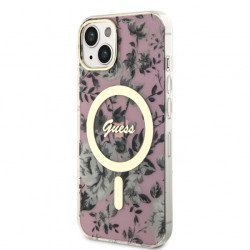 Viedtālruņa aizmugurējais vāciņš Apple iPhone 13 GUHMP13MHCFWSP Pink, With Design