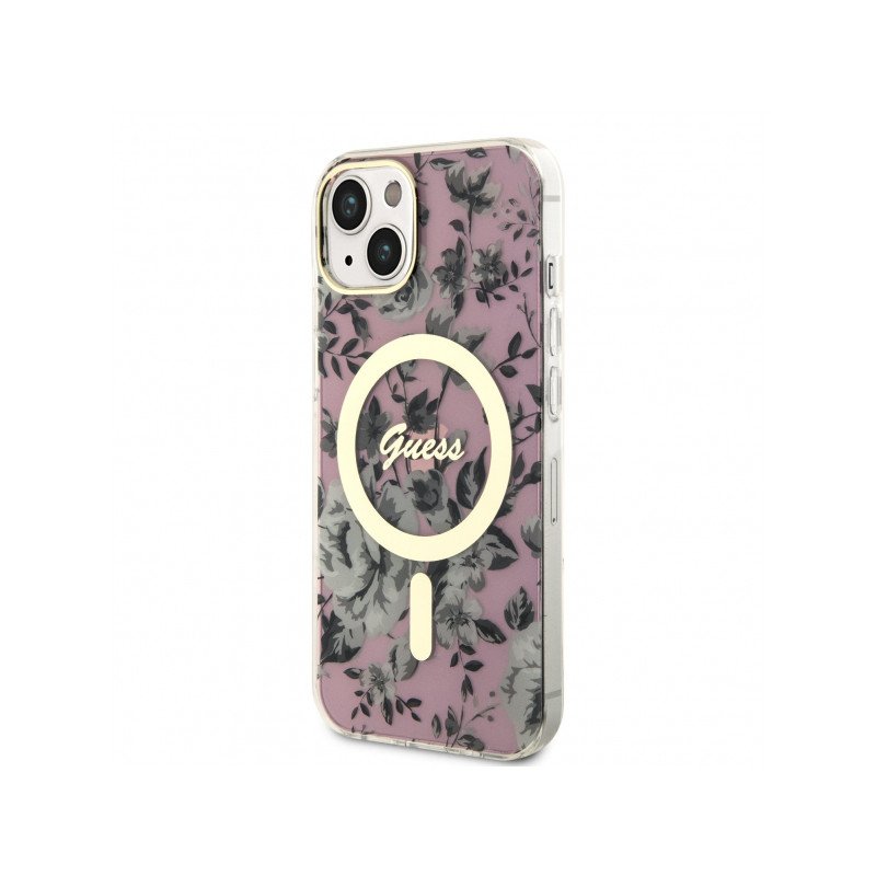 Viedtālruņa aizmugurējais vāciņš Apple iPhone 13 Pro Max GUHMP13XHCFWSP Pink, With Design