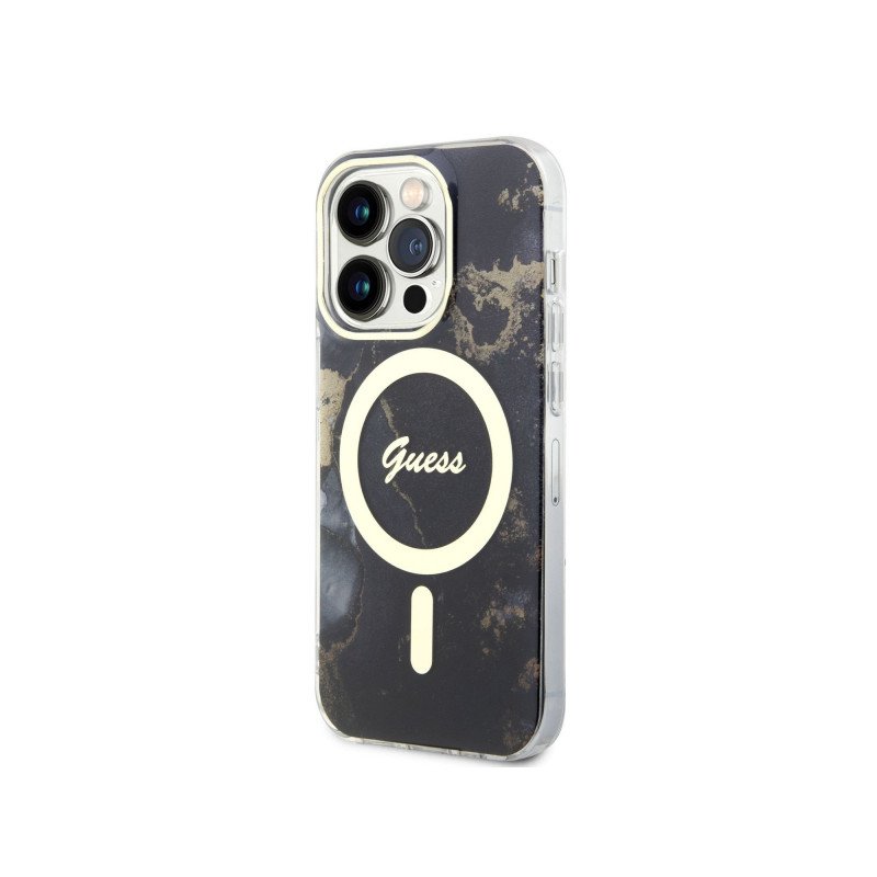 Viedtālruņa aizmugurējais vāciņš Apple iPhone 13 Pro GUHMP13LHTMRSK Black, With Design