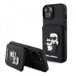 Viedtālruņa aizmugurējais vāciņš Apple Iphone 15 KLHCP15SSAKCSCK Black