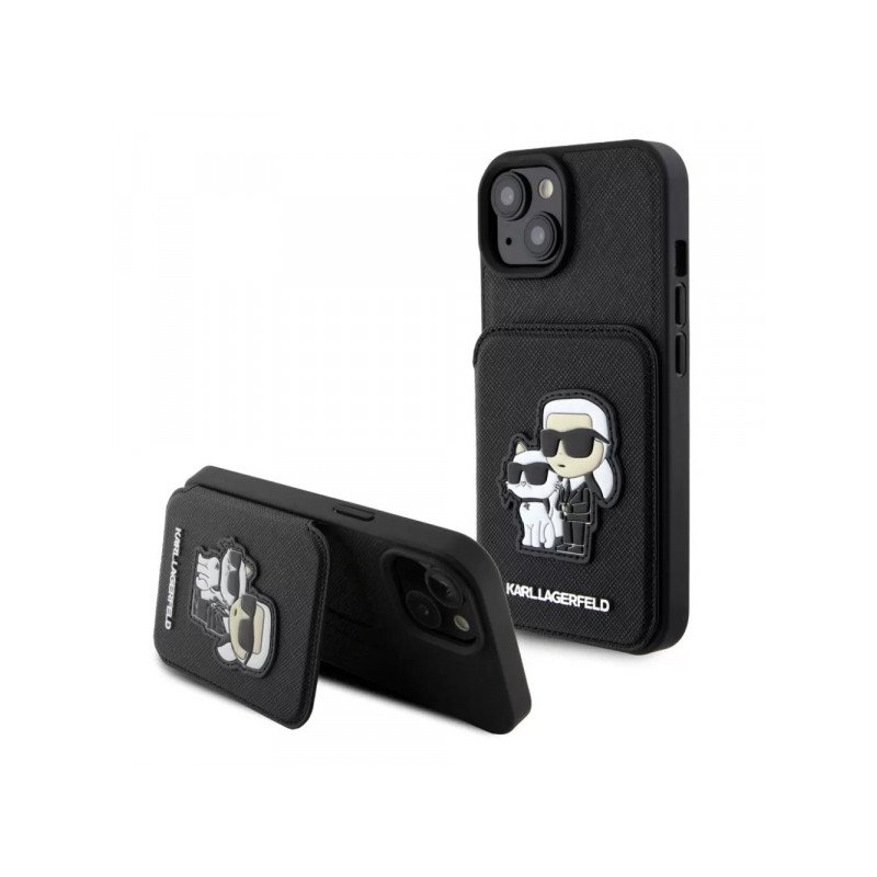 Viedtālruņa aizmugurējais vāciņš Apple iPhone 15 Pro KLHCP15LSAKCSCK Black