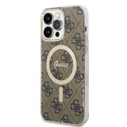 Viedtālruņa aizmugurējais vāciņš Apple iPhone 15 Pro GUHMP15LH4STW Brown
