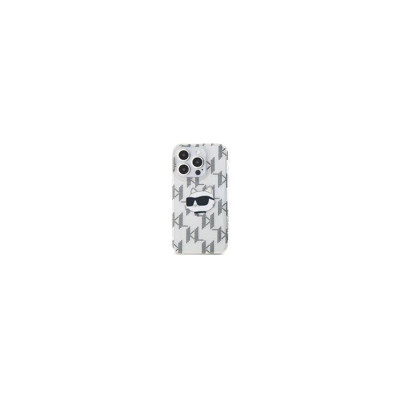 Viedtālruņa aizmugurējais vāciņš Apple iPhone 15 Pro Max Monogram Transparent