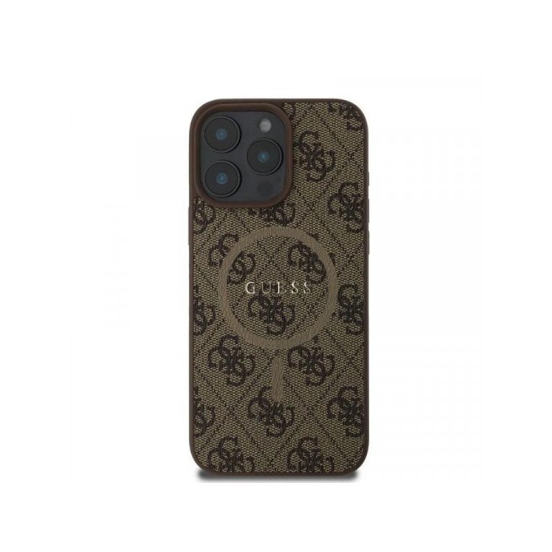Viedtālruņa aizmugurējais vāciņš Apple iPhone 16 Pro Max 4G Collection MagSafe Brown