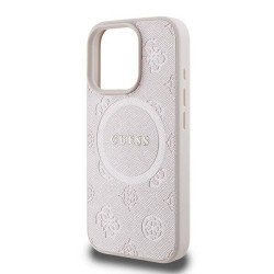 Viedtālruņa aizmugurējais vāciņš Apple iPhone 16 Pro Peony Script MagSafe Pink