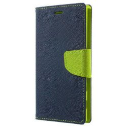 Viedtālruņa atveramais maciņš Samsung Galaxy S21 Fancy Dark Blue