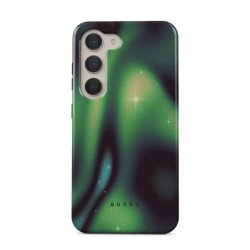 Viedtālruņa aizmugurējais vāciņš Samsung Galaxy S23 Aurora Green, With Design