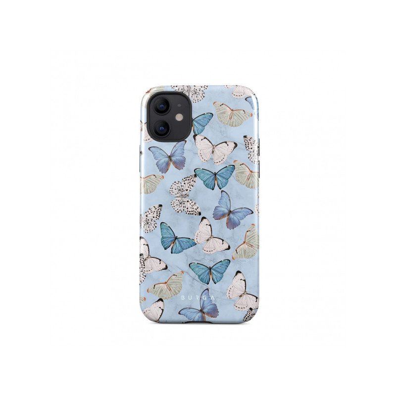 Viedtālruņa aizmugurējais vāciņš Apple iPhone 7 / 8 / SE 20 / SE 22 Give Me Butterflies Light Blue, With Design