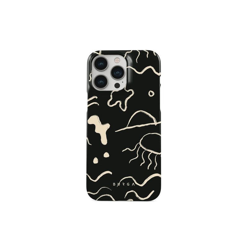 Viedtālruņa aizmugurējais vāciņš Apple iPhone 13 Pro Eclipse Black, With Design