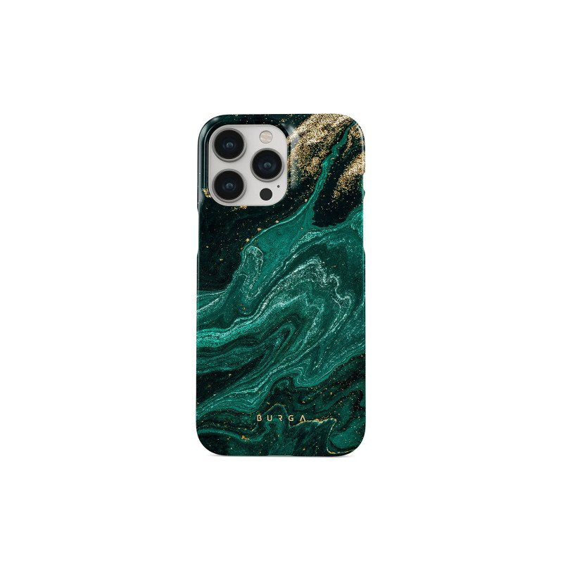 Viedtālruņa aizmugurējais vāciņš Apple Iphone 15 Plus Emerald Pool Green, With Design