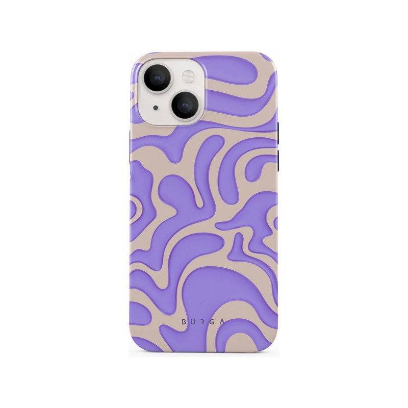 Viedtālruņa aizmugurējais vāciņš Apple Iphone 15 Y2kool Purple, With Design