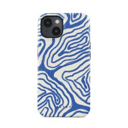 Viedtālruņa aizmugurējais vāciņš Apple Iphone 15 Plus Seven seas Blue, White