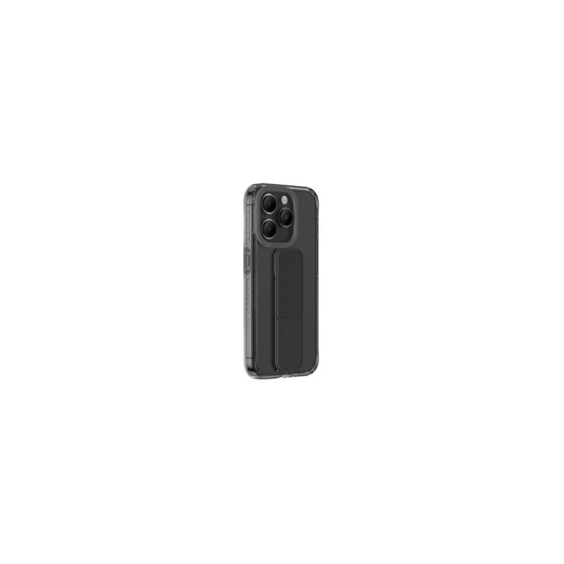 Viedtālruņa aizmugurējais vāciņš Apple iPhone 15 Pro Holder Case Black, Transparent