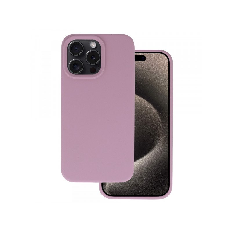 Viedtālruņa aizmugurējais vāciņš Apple Iphone 15 Plus Silicone Lite Lavanda