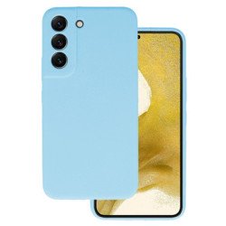 Viedtālruņa aizmugurējais vāciņš Samsung Galaxy S22 Silicone Lite Light Blue