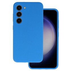 Viedtālruņa aizmugurējais vāciņš Samsung Galaxy S23 Silicone Lite Blue
