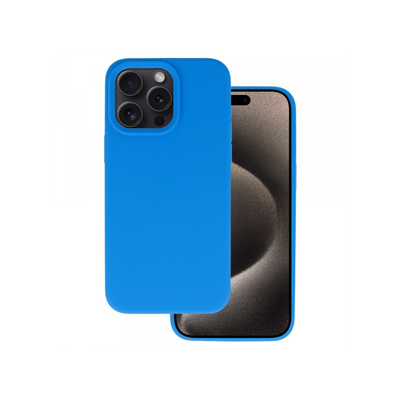Viedtālruņa aizmugurējais vāciņš Samsung Galaxy A14 5G Silicone Lite Blue