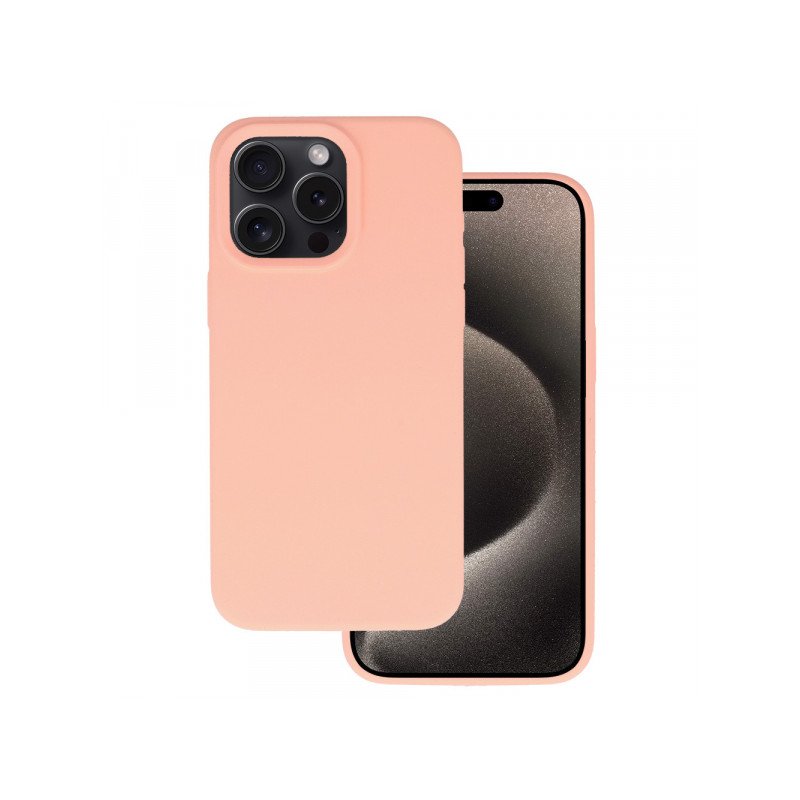 Viedtālruņa aizmugurējais vāciņš Samsung Galaxy A34 5G Silicone Lite Peach