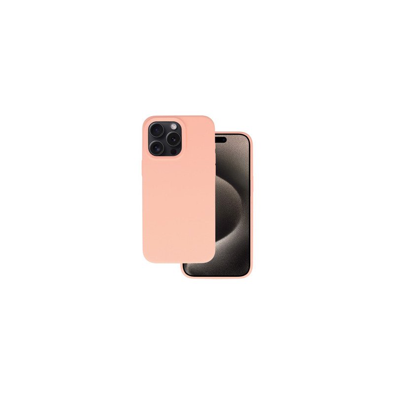 Viedtālruņa aizmugurējais vāciņš Samsung Galaxy A15 5G Silicone Lite Peach