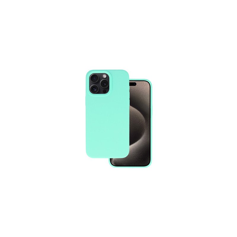Viedtālruņa aizmugurējais vāciņš Samsung Galaxy A15 5G Silicone Lite Mint