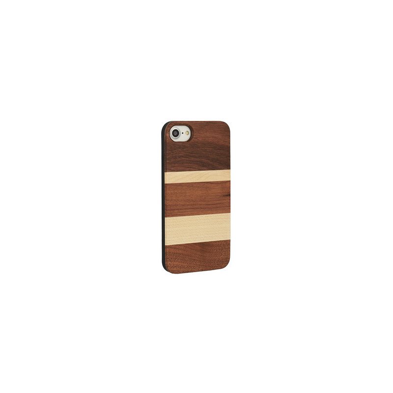 Viedtālruņa aizmugurējais vāciņš Apple iPhone X/XS Wood Design 2 Brown, With Design