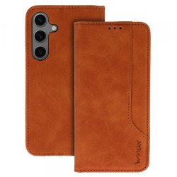 Viedtālruņa atveramais maciņš Samsung Galaxy A13 5G Wonder Prime Case Brown