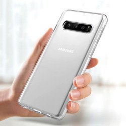 Viedtālruņa aizmugurējais vāciņš Samsung Galaxy A10 2mm Perfect Transparent
