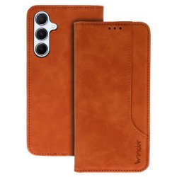 Viedtālruņa atveramais maciņš Samsung Galaxy A55 5G Wonder Prime Case Brown