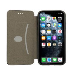 Viedtālruņa atveramais maciņš Apple iPhone XS Max Elegance Black