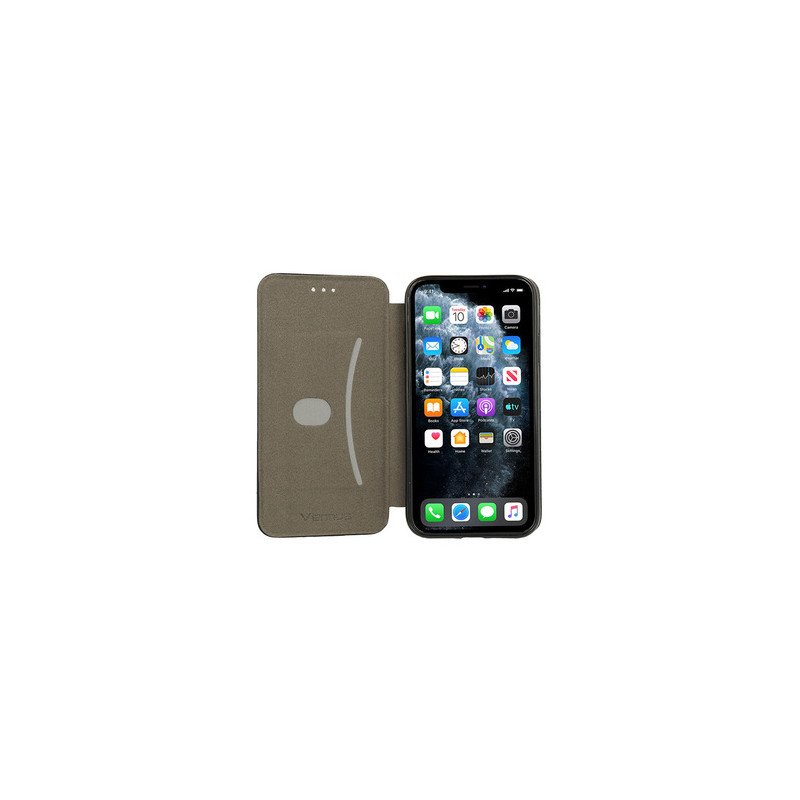 Viedtālruņa atveramais maciņš Apple iPhone XS Max Elegance Black