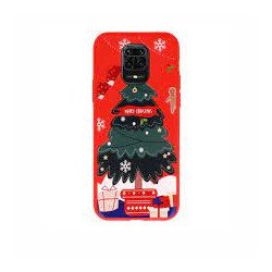 Viedtālruņa aizmugurējais vāciņš Xiaomi Redmi Note 9 Pro / Pro Max / S Christmas Design 6 Red, With Design