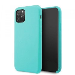 Viedtālruņa aizmugurējais vāciņš Samsung Galaxy A20E Silicone Lite Turquoise Blue