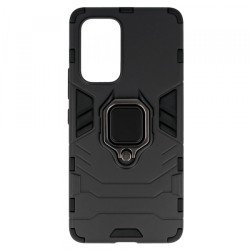 Viedtālruņa aizmugurējais vāciņš Huawei P Smart 2019 Ring Armor Black