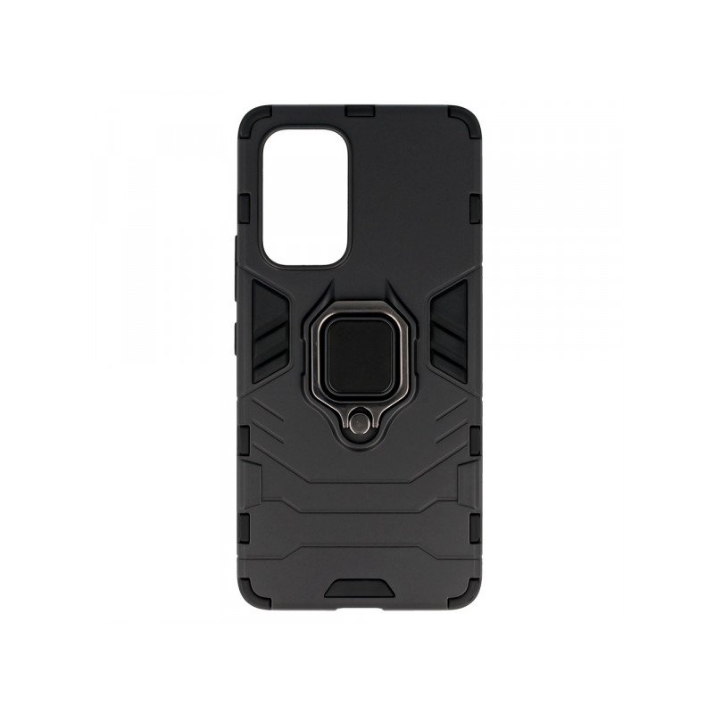 Viedtālruņa aizmugurējais vāciņš Huawei P Smart 2019 Ring Armor Black