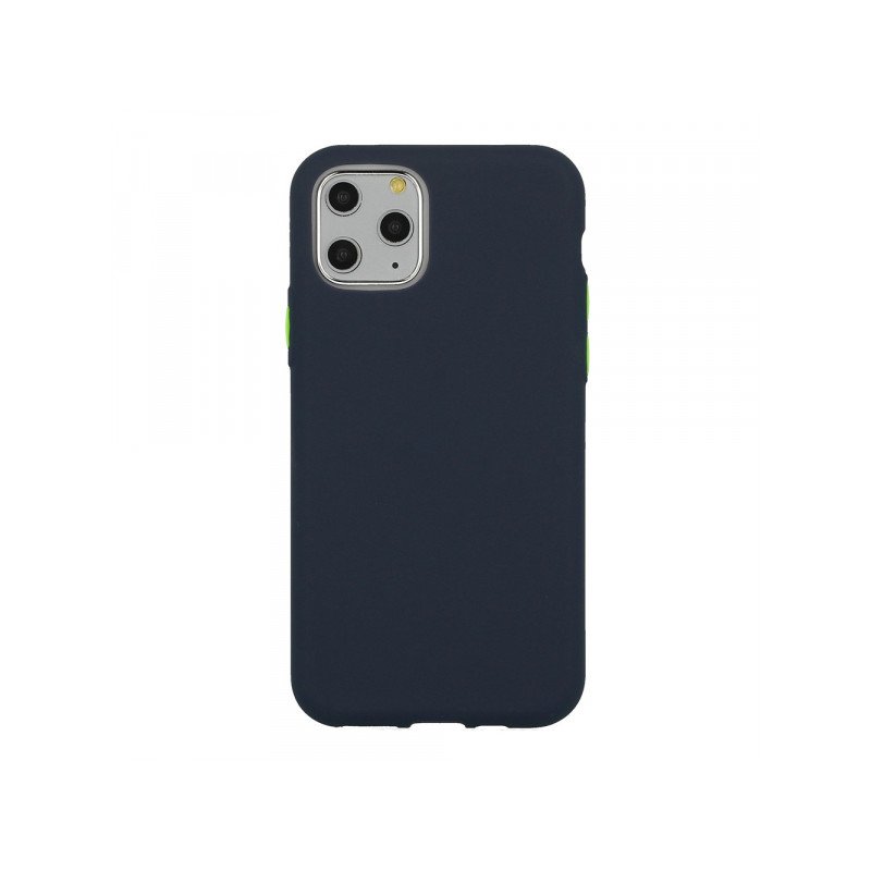 Viedtālruņa aizmugurējais vāciņš Apple iPhone 6/6S Solid Silicone Navy