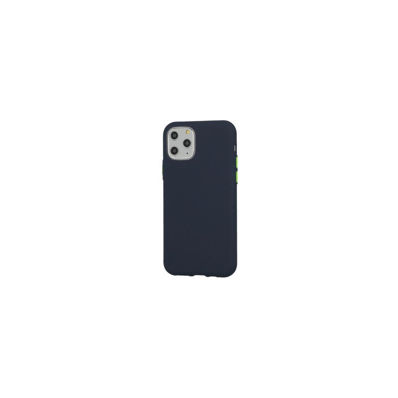 Viedtālruņa aizmugurējais vāciņš Apple iPhone 12 Mini Solid Silicone Navy