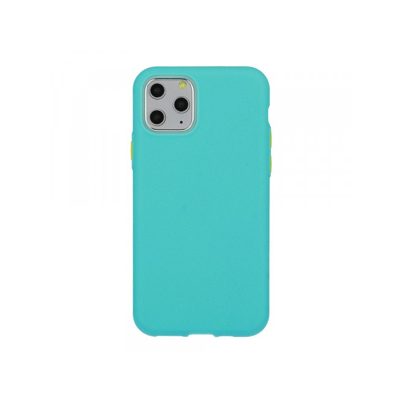 Viedtālruņa aizmugurējais vāciņš Apple iPhone 12 Mini Solid Silicone Green