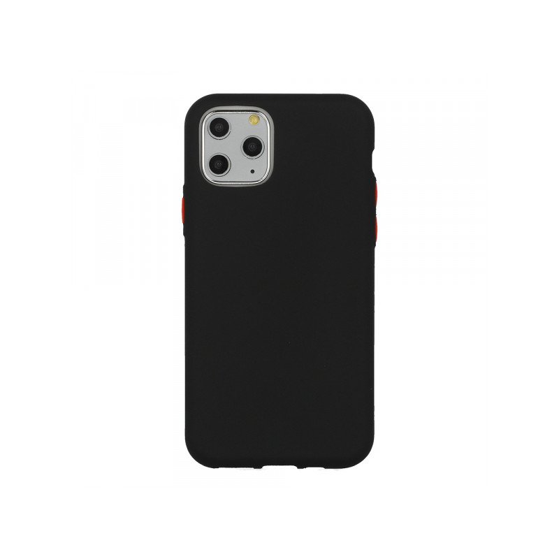 Viedtālruņa aizmugurējais vāciņš Samsung Galaxy S20 Solid Silicone Black
