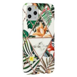Viedtālruņa aizmugurējais vāciņš Samsung Galaxy A40 Cosmo Marble Design 5 Mixed, With Design