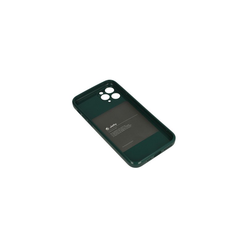 Viedtālruņa aizmugurējais vāciņš Huawei P30 Lite Jelly Dark Green