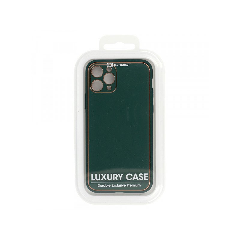 Viedtālruņa aizmugurējais vāciņš Samsung Galaxy A13 5G Luxury Dark Green