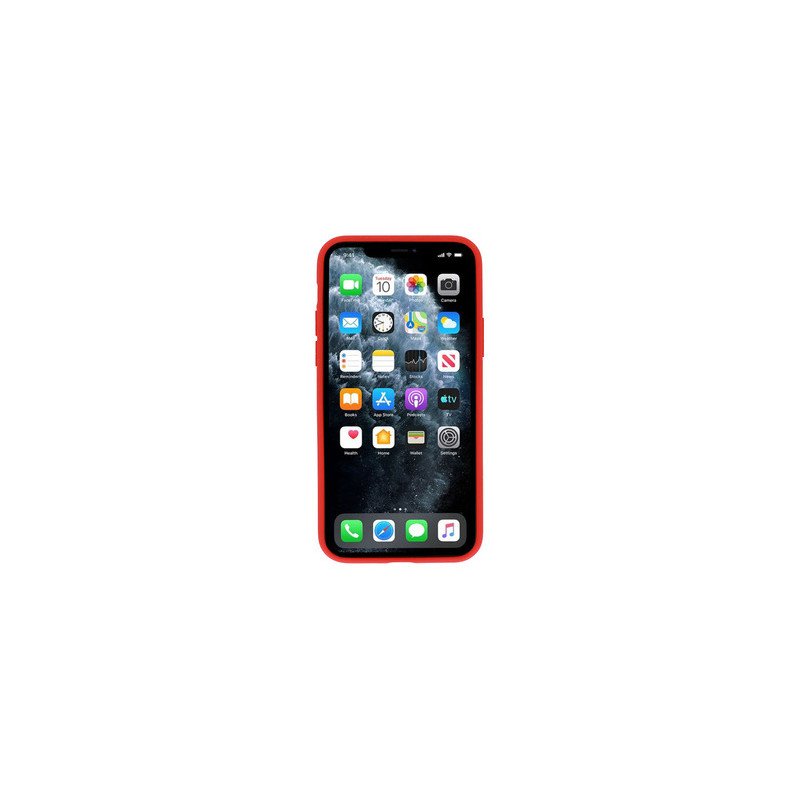 Viedtālruņa aizmugurējais vāciņš Apple iPhone X/XS Christmas Design 7 Red, With Design